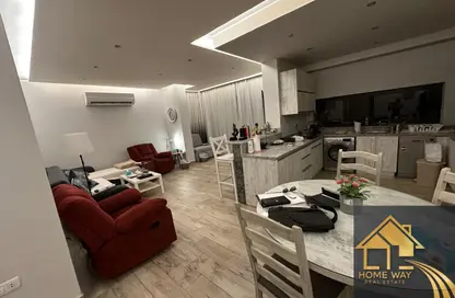 Apartment - 2 Bedrooms - 2 Bathrooms for rent in Lake View Residence - 5th Settlement Compounds - The 5th Settlement - New Cairo City - Cairo