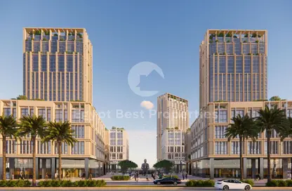 Office Space - Studio - 1 Bathroom for sale in Arkan Palm 205 - Sheikh Zayed Compounds - Sheikh Zayed City - Giza