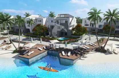 Chalet - 2 Bedrooms - 3 Bathrooms for sale in Swan Lake Gouna - El Gouna - Hurghada - Red Sea