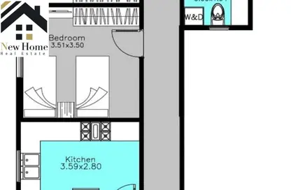 شقة - 3 غرف نوم - 3 حمامات للبيع في حى الاندلس - مدينة القاهرة الجديدة - القاهرة