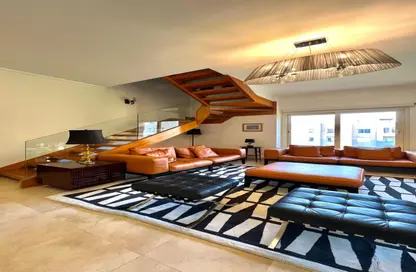 (بنتهاوس  (روف - 4 غرف نوم - 3 حمامات للايجار في ذا فيلدج - المستثمرين الجنوبية - مدينة القاهرة الجديدة - القاهرة