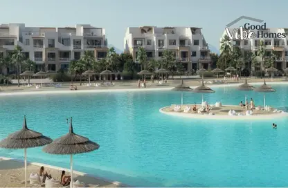 شاليه - 2 غرف نوم - 2 حمامات للبيع في سوان ليك الجونة - الجونة - الغردقة - محافظة البحر الاحمر