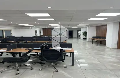 Office Space - Studio - 4 Bathrooms for rent in Lake View - 5th Settlement Compounds - The 5th Settlement - New Cairo City - Cairo