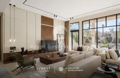 Villa - 3 Bedrooms - 4 Bathrooms for sale in O West - 6 October Compounds - 6 October City - Giza
