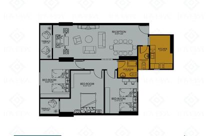 Apartment - 3 Bedrooms - 3 Bathrooms for sale in New Maadi Extension - Hay El Maadi - Cairo