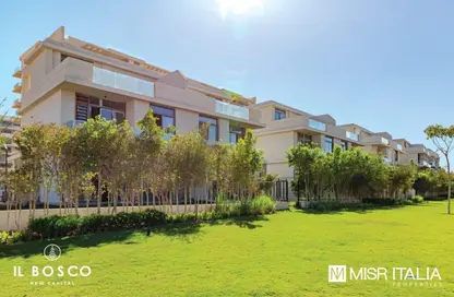 Twin House - 4 Bedrooms - 4 Bathrooms for sale in IL Bosco - New Capital Compounds - New Capital City - Cairo