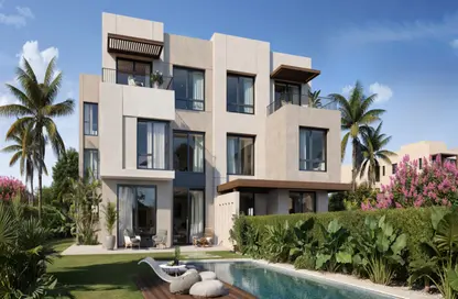 Apartment - 2 Bedrooms - 2 Bathrooms for sale in O West - 6 October Compounds - 6 October City - Giza