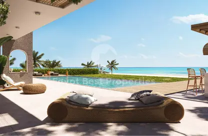 Chalet - 2 Bedrooms - 3 Bathrooms for sale in Azha North - Ras Al Hekma - North Coast