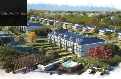 Apartment - 2 Bedrooms - 1 Bathroom for sale in Mountain View iCity October - 6 October Compounds - 6 October City - Giza