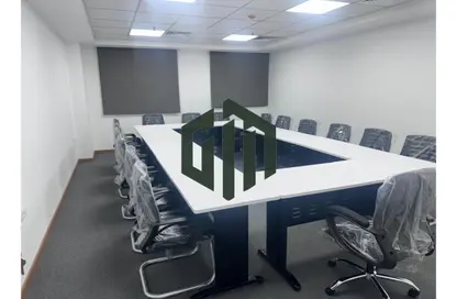 Office Space - Studio - 2 Bathrooms for rent in Bank Center Street - South Teseen St. - The 5th Settlement - New Cairo City - Cairo