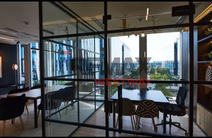 Office Space - Studio - 2 Bathrooms for rent in Capital Business Park - 26th of July Corridor - Sheikh Zayed City - Giza