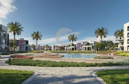 تاون هاوس - 3 غرف نوم - 4 حمامات للبيع في أو ويست - كمبوندات 6 أكتوبر - مدينة 6 أكتوبر - الجيزة