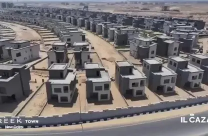 تاون هاوس - 3 غرف نوم - 3 حمامات للبيع في كريك تاون - التجمع الاول - مدينة القاهرة الجديدة - القاهرة