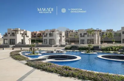 Chalet - 2 Bedrooms - 2 Bathrooms for sale in Makadi Orascom Resort - Makadi - Hurghada - Red Sea