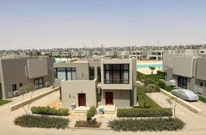 Twin House - 3 Bedrooms - 3 Bathrooms for sale in Azha - Al Ain Al Sokhna - Suez