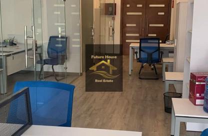 Office Space - Studio - 2 Bathrooms for rent in Business Plus - North Teseen St. - The 5th Settlement - New Cairo City - Cairo