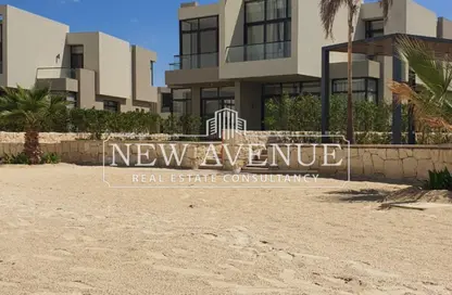 Twin House - 3 Bedrooms - 3 Bathrooms for sale in Azha - Al Ain Al Sokhna - Suez