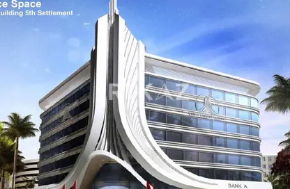 Office Space - Studio - 1 Bathroom for rent in Cairo Capital Center - North Teseen St. - The 5th Settlement - New Cairo City - Cairo