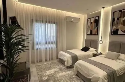 Apartment - 2 Bedrooms - 2 Bathrooms for sale in Galleria Moon Valley - South Investors Area - New Cairo City - Cairo