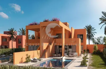 منزل مزدوج - 3 غرف نوم - 4 حمامات للبيع في مانجروفي ريزيدنس - الجونة - الغردقة - محافظة البحر الاحمر