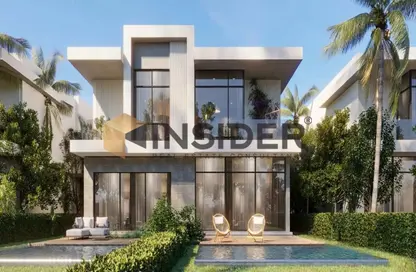 Twin House - 3 Bedrooms - 3 Bathrooms for sale in Azha North - Ras Al Hekma - North Coast