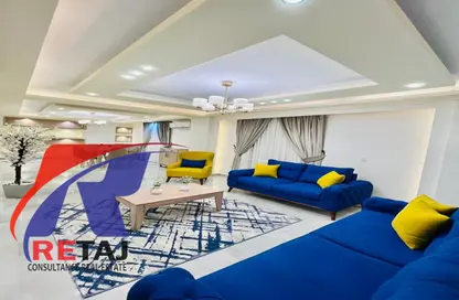 Apartment - 3 Bedrooms - 2 Bathrooms for rent in Al Sheikh Mohammed Al Nadi St. - 6th Zone - Nasr City - Cairo