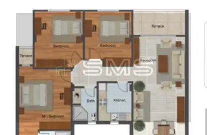 Apartment - 3 Bedrooms - 2 Bathrooms for sale in New Garden City - New Capital Compounds - New Capital City - Cairo