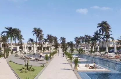 شاليه - 2 غرف نوم - 3 حمامات للبيع في هاسيندا ويست - راس الحكمة - الساحل الشمالي