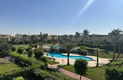 منزل مزدوج - 5 غرف نوم - 5 حمامات للايجار في الباتيو 2 - المستثمرين الشمالية - مدينة القاهرة الجديدة - القاهرة