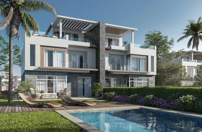Twin House - 4 Bedrooms - 4 Bathrooms for sale in Zayed Dunes - 6th District - Sheikh Zayed City - Giza