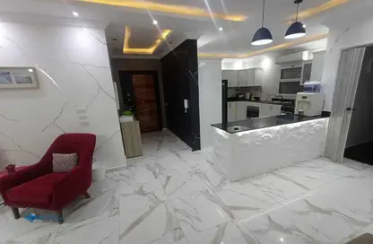 شقة - 3 غرف نوم - 2 حمامات للايجار في اللوتس الجنوبي - حى اللوتس - مدينة القاهرة الجديدة - القاهرة