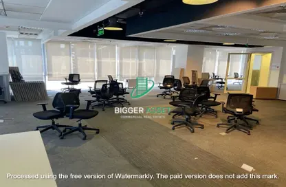 مساحات مكتبية - استوديو - 2 حمامات للايجار في شارع مجمع البنوك - شارع التسعين الجنوبي - التجمع الخامس - مدينة القاهرة الجديدة - القاهرة