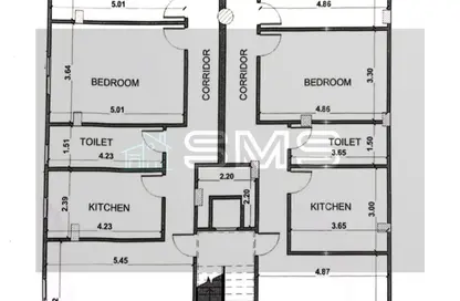 Apartment - 3 Bedrooms - 2 Bathrooms for sale in Al Gezira St. - South Investors Area - New Cairo City - Cairo