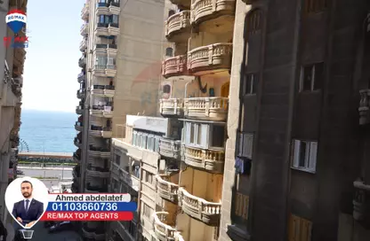 شقة - 4 غرف نوم - 3 حمامات للايجار في شارع الشهيد عدنان مدني - سيدي بشر - حي اول المنتزة - الاسكندرية