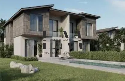 Twin House - 3 Bedrooms - 2 Bathrooms for sale in Creek Town - The 1st Settlement - New Cairo City - Cairo