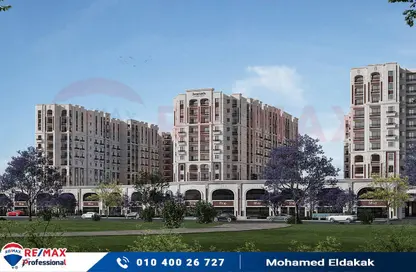 شقة - 2 غرف نوم - 2 حمامات للبيع في شارع ميدان الشهداء - سموحة - حي شرق - الاسكندرية