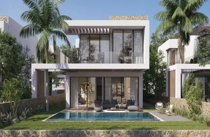 Chalet - 2 Bedrooms - 2 Bathrooms for sale in Azha North - Ras Al Hekma - North Coast