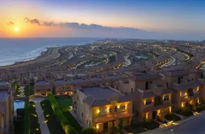 شاليه - 3 غرف نوم - 2 حمامات للبيع في تلال السخنة - العين السخنة - السويس