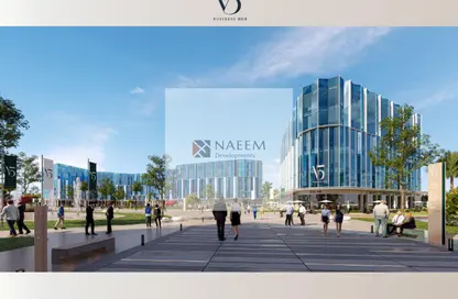 Office Space - Studio - 2 Bathrooms for sale in Smart Village - Cairo Alexandria Desert Road - 6 October City - Giza