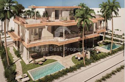 Chalet - 3 Bedrooms - 4 Bathrooms for sale in Ramla Lakeside - Qesm Ad Dabaah - North Coast