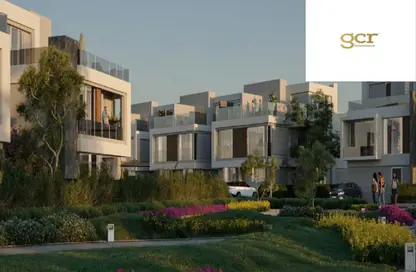 Apartment - 2 Bedrooms - 1 Bathroom for sale in El Patio Riva - The 6th Settlement - New Cairo City - Cairo