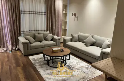 Apartment - 1 Bedroom - 1 Bathroom for rent in Palm Hills Village Gate - South Investors Area - New Cairo City - Cairo