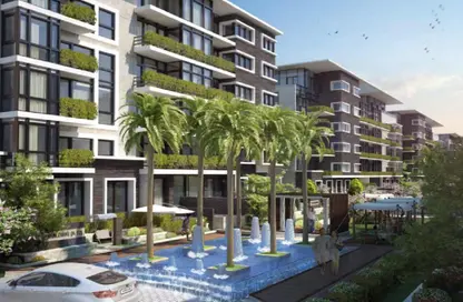 Apartment - 2 Bedrooms - 2 Bathrooms for sale in The Water Way - North Investors Area - New Cairo City - Cairo