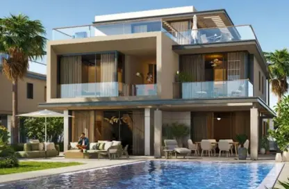 Villa - 4 Bedrooms - 5 Bathrooms for sale in Palm Hills New Cairo - 5th Settlement Compounds - The 5th Settlement - New Cairo City - Cairo
