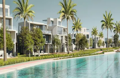 Chalet - 3 Bedrooms - 3 Bathrooms for sale in The Med - Ras Al Hekma - North Coast