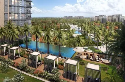 Apartment - 2 Bedrooms - 2 Bathrooms for sale in Park Side Residence - Zed Towers - Sheikh Zayed Compounds - Sheikh Zayed City - Giza
