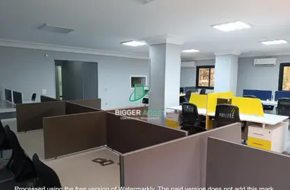 Office Space - Studio - 3 Bathrooms for rent in Street 206 - Degla - Hay El Maadi - Cairo