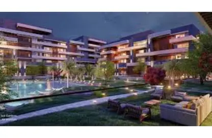 Apartment - Studio - 1 Bathroom for sale in Aljazi Marriott Residences - Mohamed Naguib Axis - North Investors Area - New Cairo City - Cairo