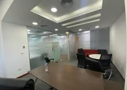 Office Space - Studio - 1 Bathroom for rent in Bank Center Street - South Teseen St. - The 5th Settlement - New Cairo City - Cairo