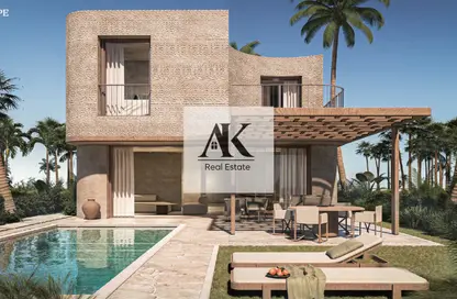 Chalet - 4 Bedrooms - 4 Bathrooms for sale in Ramla Lakeside - Qesm Ad Dabaah - North Coast